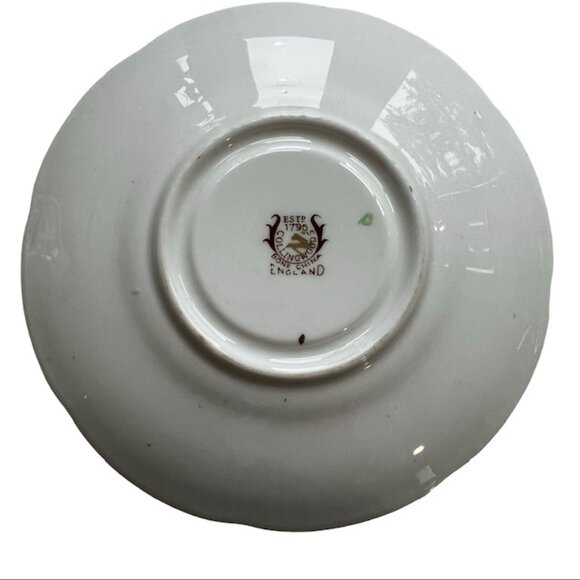 Vintage Collingwood Fine Bone China Tea Cup & Saucer Mauve Pink Roses w/ Gold - Picture 12 of 12